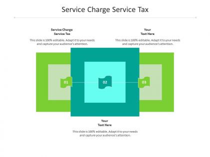 Service charge service tax ppt powerpoint presentation pictures graphic tips cpb