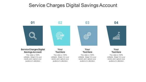 Service charges digital savings account ppt powerpoint presentation styles file formats cpb