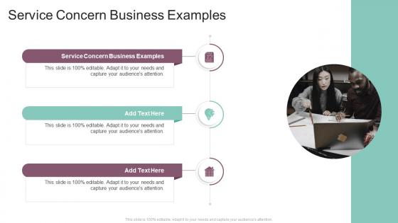 Service Concern Business Examples In Powerpoint And Google Slides Cpb
