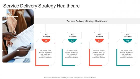 Service Delivery Strategy Healthcare In Powerpoint And Google Slides Cpb
