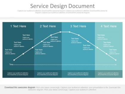Service design document ppt slides