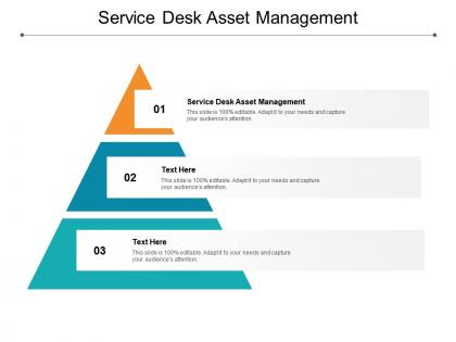 Service desk asset management ppt powerpoint presentation model example file cpb