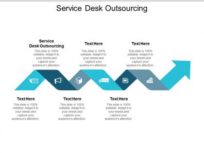 Service desk outsourcing ppt powerpoint presentation ideas icons cpb