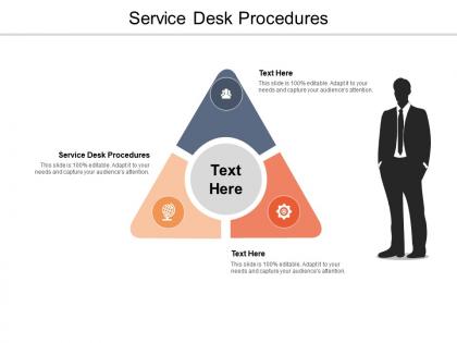 Service desk procedures ppt powerpoint presentation show good cpb