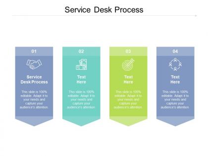 Service desk process ppt powerpoint presentation ideas templates cpb