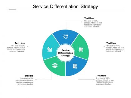 Service differentiation strategy ppt powerpoint presentation icon model cpb