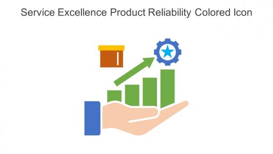 Service Excellence Product Reliability Colored Icon In Powerpoint Pptx Png And Editable Eps Format