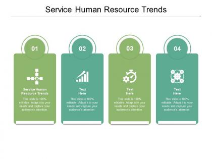 Service human resource trends ppt powerpoint presentation deck cpb