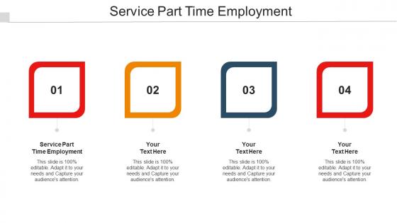 Service Part Time Employment Ppt Powerpoint Presentation Ideas Background Cpb