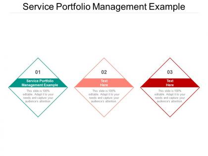 Service portfolio management example ppt powerpoint presentation portfolio gridlines cpb