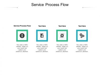 Service process flow ppt powerpoint presentation show ideas cpb