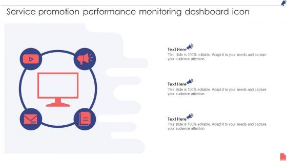 Service Promotion Performance Monitoring Dashboard Icon