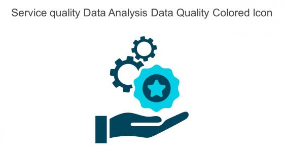 Service Quality Data Analysis Data Quality Colored Icon In Powerpoint Pptx Png And Editable Eps Format