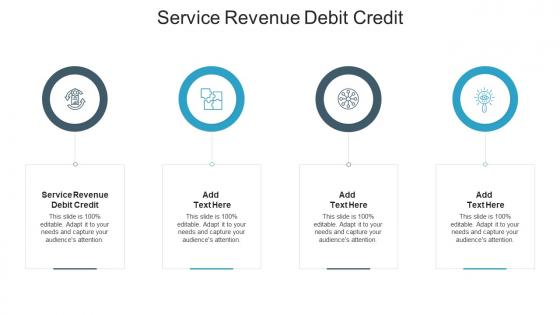 Service Revenue Debit Credit In Powerpoint And Google Slides Cpb