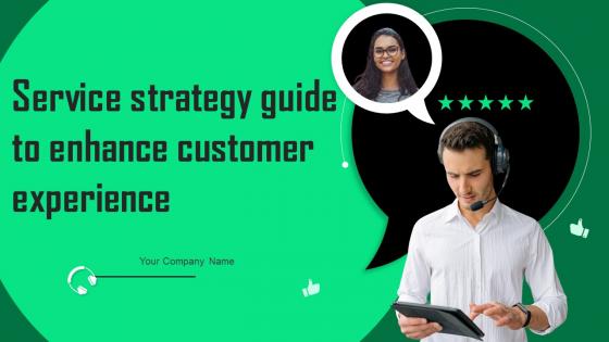 Service Strategy Guide To Enhance Customer Experience Strategy CD