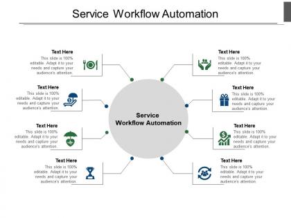 Service workflow automation ppt powerpoint presentation outline rules cpb