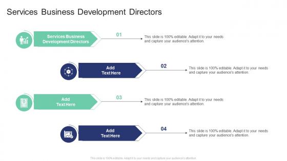 Services Business Development Directors In Powerpoint And Google Slides Cpb
