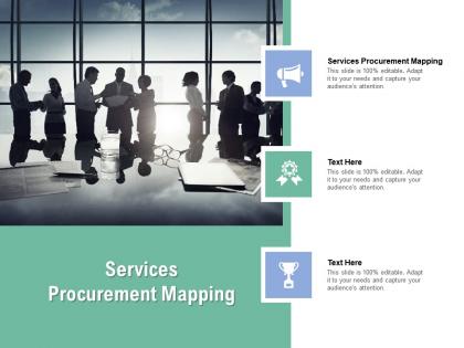 Services procurement mapping ppt powerpoint presentation outline graphics pictures cpb