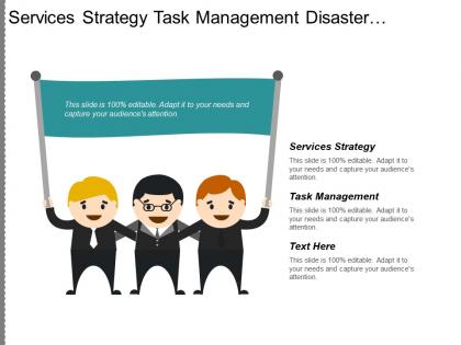 Services strategy task management disaster recovery contingency planning cpb