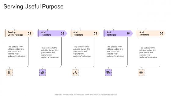 Serving Useful Purpose In Powerpoint And Google Slides Cpb
