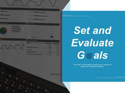 Set and evaluate goals ppt layouts slide download