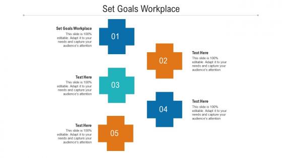 Set goals workplace ppt powerpoint presentation summary slide portrait cpb