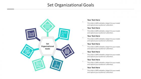 Set organizational goals ppt powerpoint presentation model information cpb