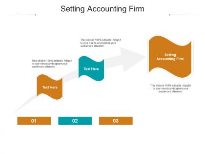 Setting accounting firm ppt powerpoint presentation model graphics download cpb