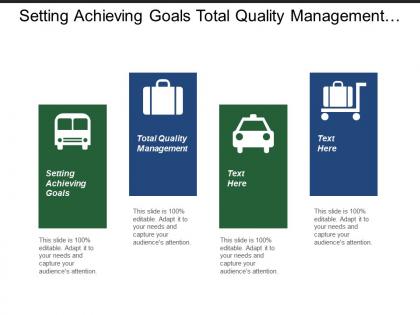 Setting achieving goals total quality management client prospecting