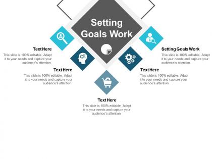 Setting goals work ppt powerpoint presentation diagram images cpb
