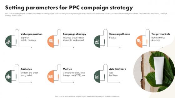 Setting Parameters For PPC Campaign Strategy Driving Public Interest MKT SS V