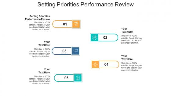 Setting priorities performance review ppt powerpoint presentation guide cpb