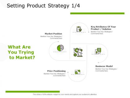 Setting product strategy price positioning ppt powerpoint presentation infographic template picture