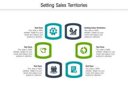 Setting sales territories ppt powerpoint presentation infographic template example topics cpb