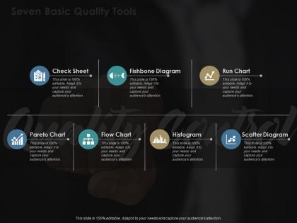 Seven basic quality tools ppt professional example introduction