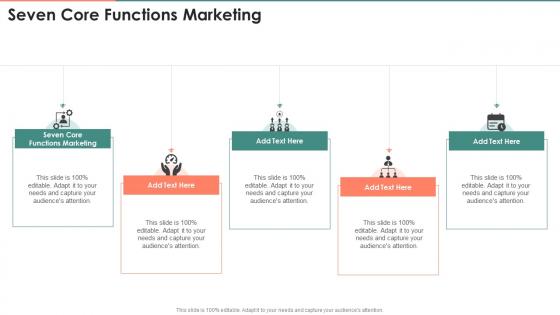 Seven Core Functions Marketing In Powerpoint And Google Slides Cpb