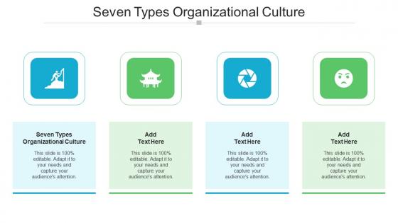 Seven Types Organizational Culture In Powerpoint And Google Slides Cpb