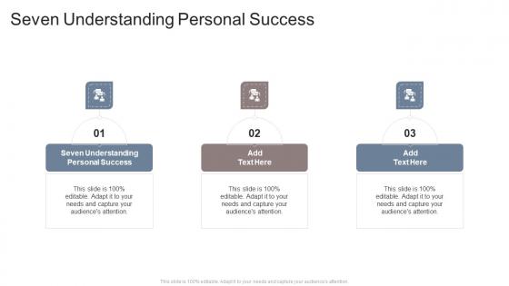 Seven Understanding Personal Success In Powerpoint And Google Slides Cpb