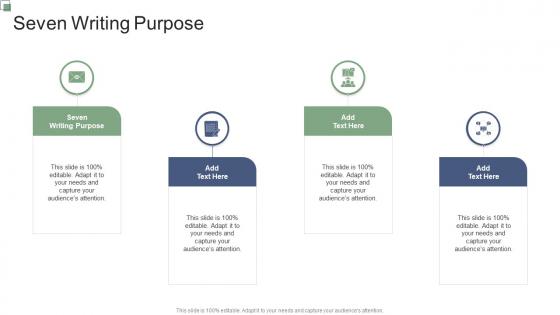 Seven Writing Purpose In Powerpoint And Google Slides Cpb