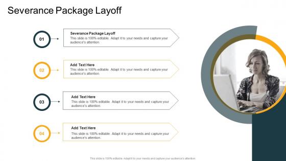 Severance Package Layoff In Powerpoint And Google Slides Cpb