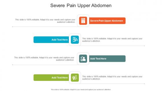 Severe Pain Upper Abdomen In Powerpoint And Google Slides Cpb