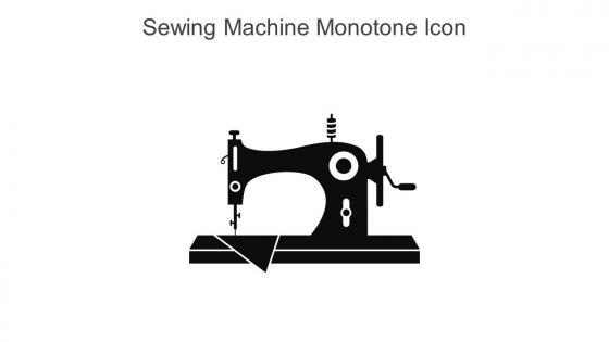 Sewing Machine Monotone Icon In Powerpoint Pptx Png And Editable Eps Format