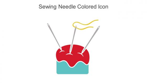 Sewing Needle Colored Icon In Powerpoint Pptx Png And Editable Eps Format