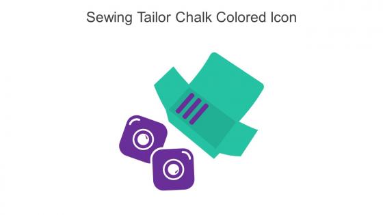 Sewing Tailor Chalk Colored Icon In Powerpoint Pptx Png And Editable Eps Format