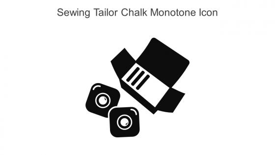 Sewing Tailor Chalk Monotone Icon In Powerpoint Pptx Png And Editable Eps Format