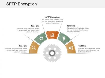 Sftp encryption ppt powerpoint presentation file slide cpb