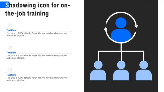 Shadowing Icon For On The Job Training