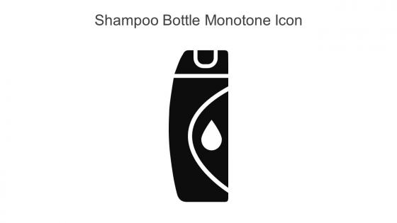 Shampoo Bottle Monotone Icon In Powerpoint Pptx Png And Editable Eps Format