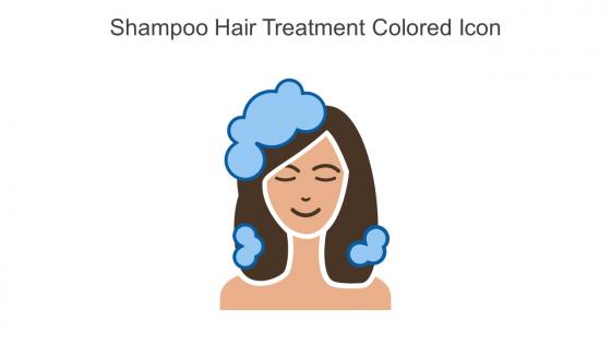 Shampoo Hair Treatment Colored Icon In Powerpoint Pptx Png And Editable Eps Format