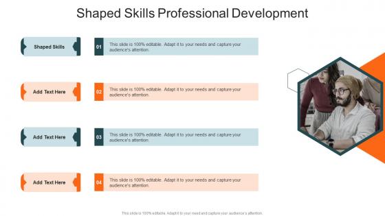 Shaped Skills Professional Development In Powerpoint And Google Slides Cpb